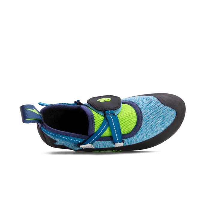 Miniatura Zapatilla de Escalada Niños Venga Kid's Climbing Shoe - Color: Blue-Neon Lime