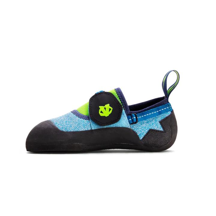 Miniatura Zapatilla de Escalada Niños Venga Kid's Climbing Shoe - Color: Blue-Neon Lime