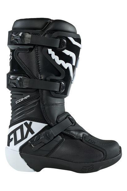 Botas Moto Niño Comp 2021 - Color: Negro