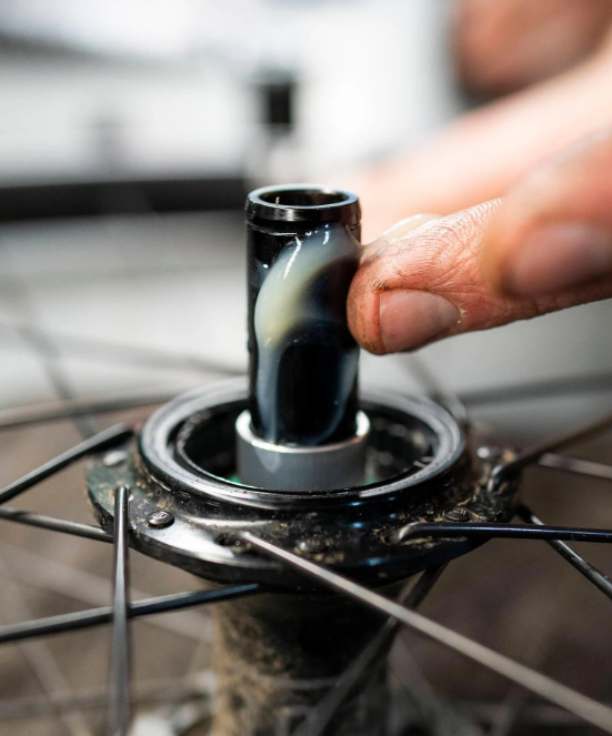 Miniatura Grasa Bicicleta Montaje Suspension 400gr - Color: Negro