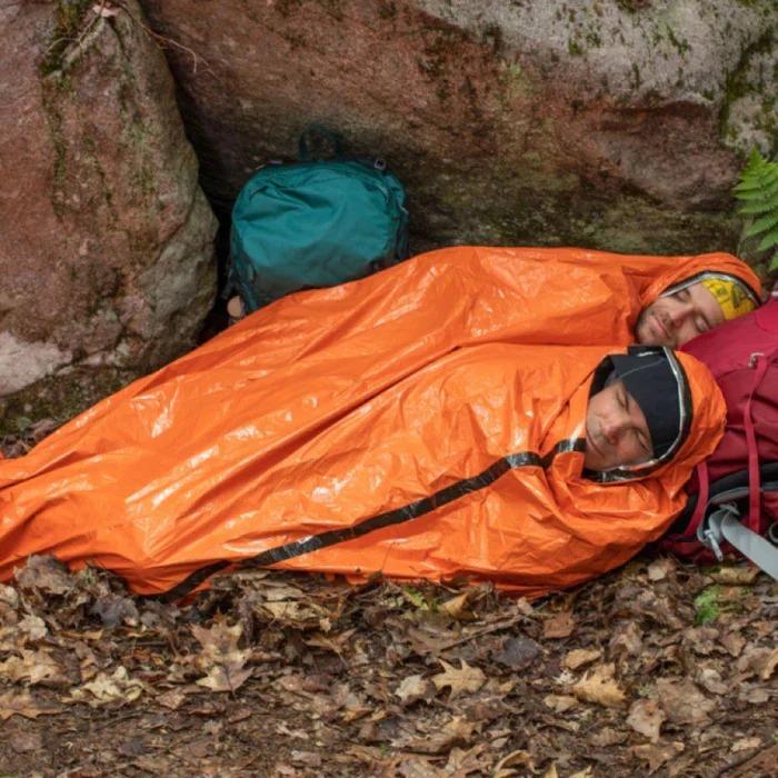 Miniatura Saco Vivac de Emergencia con silbáto -