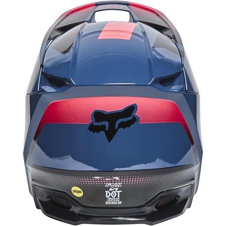 Miniatura Casco Moto Niño V1 Dier Ece - Color: Azul