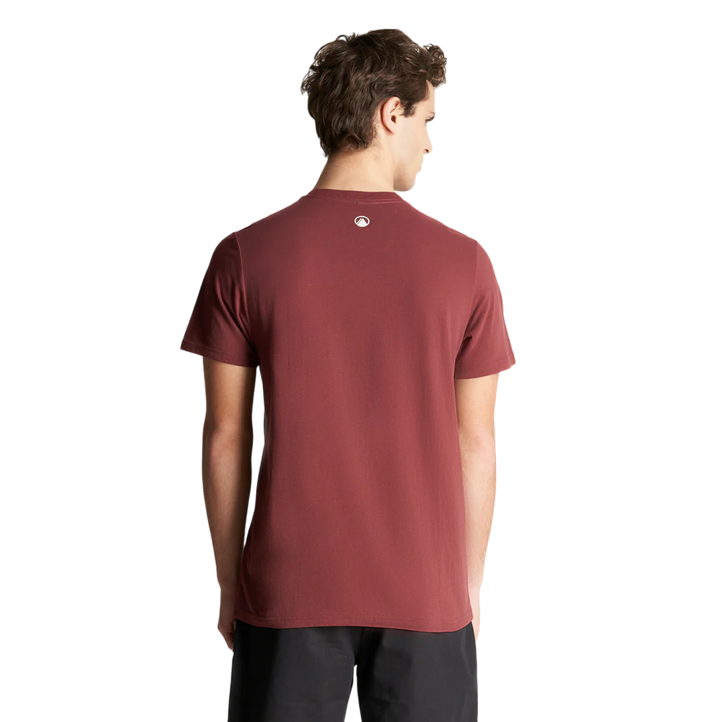 Polera Hombre Classic Piolet T-Shirt - Color: Vino