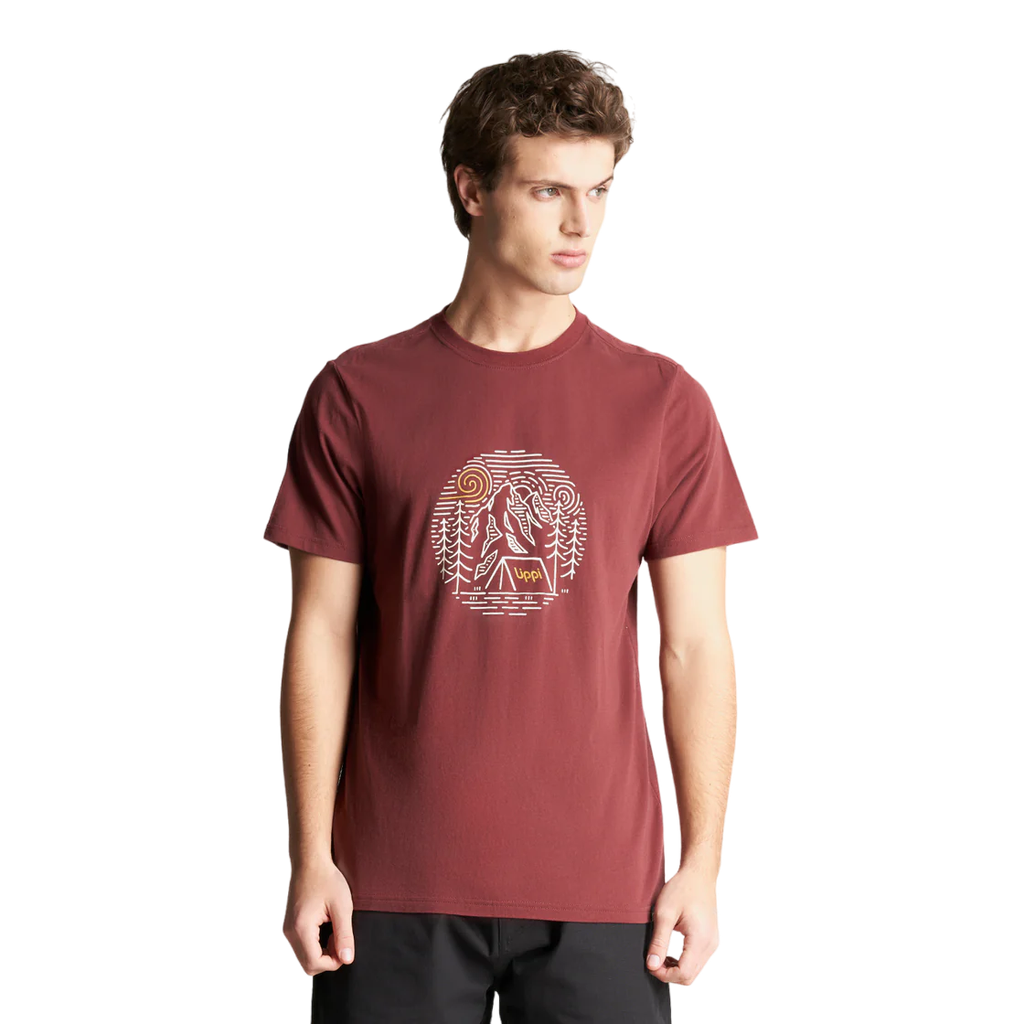 Miniatura Polera Hombre Classic Piolet T-Shirt - Color: Vino