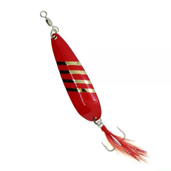 Cuchara King Pluma 112 42gr - Color: Rojo