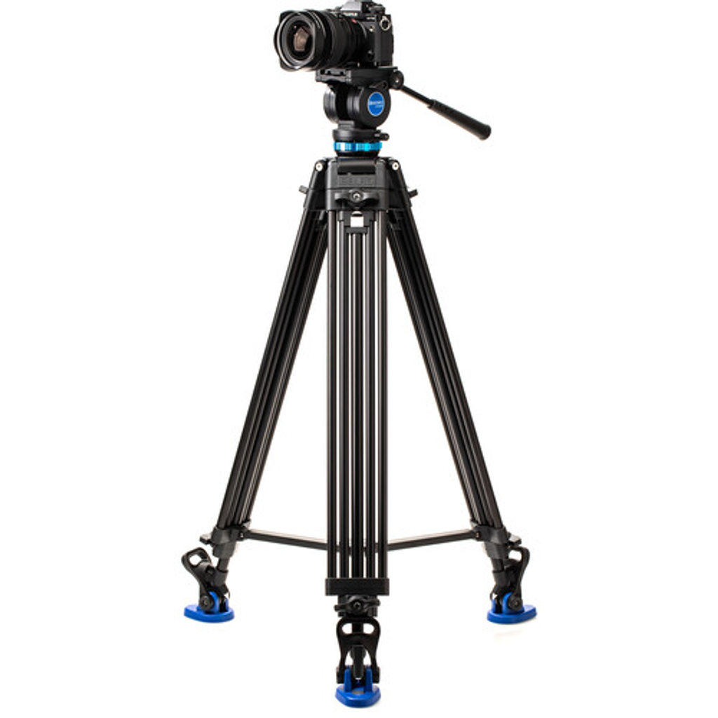 Miniatura Kit Trípode y Cabezal De Aluminio Para Video | KH26 -