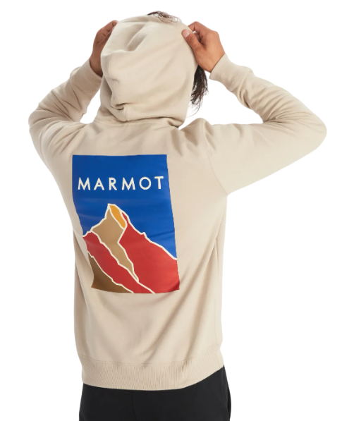 Polerón Hombre Mountain Hoody - Color: Beige