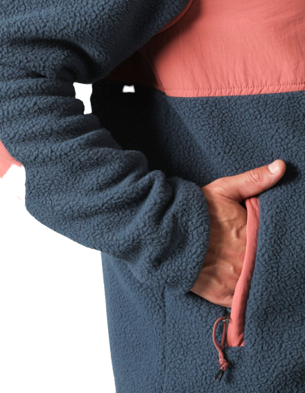 Miniatura Polar Hombre Corcovado - Color: Azul