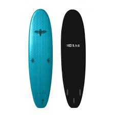 Miniatura Drag Softboard The Coffin Thruster  - Color: Turquesa Negro