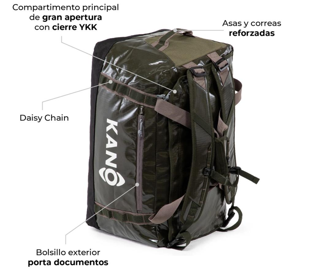 Miniatura Bolso Mochila Impermeable 60L Fitz  -