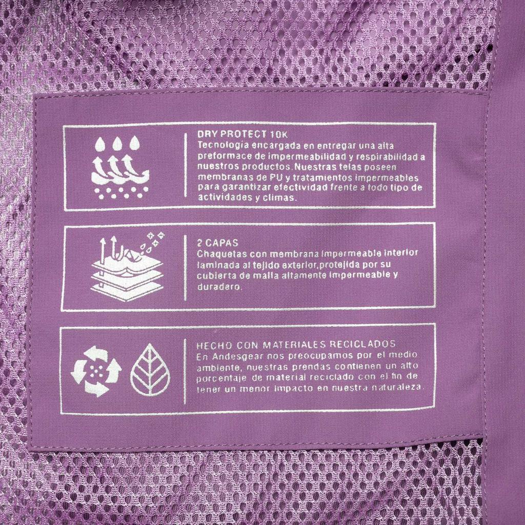 Miniatura  Chaqueta Niños 3 en 1 Andesgear Cochamo - Color: Rosado