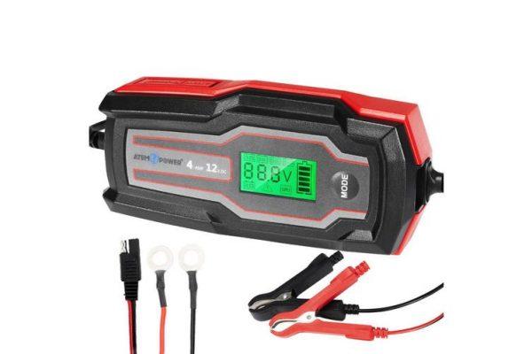 Cargador De Batería Inteligente 4A 12V - Formato: Unidad