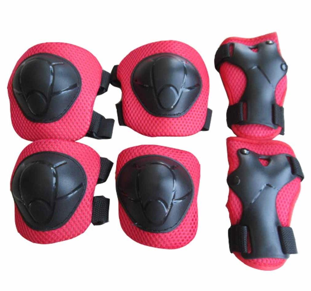 Miniatura Set De Casco Y Protecciones Infantil -