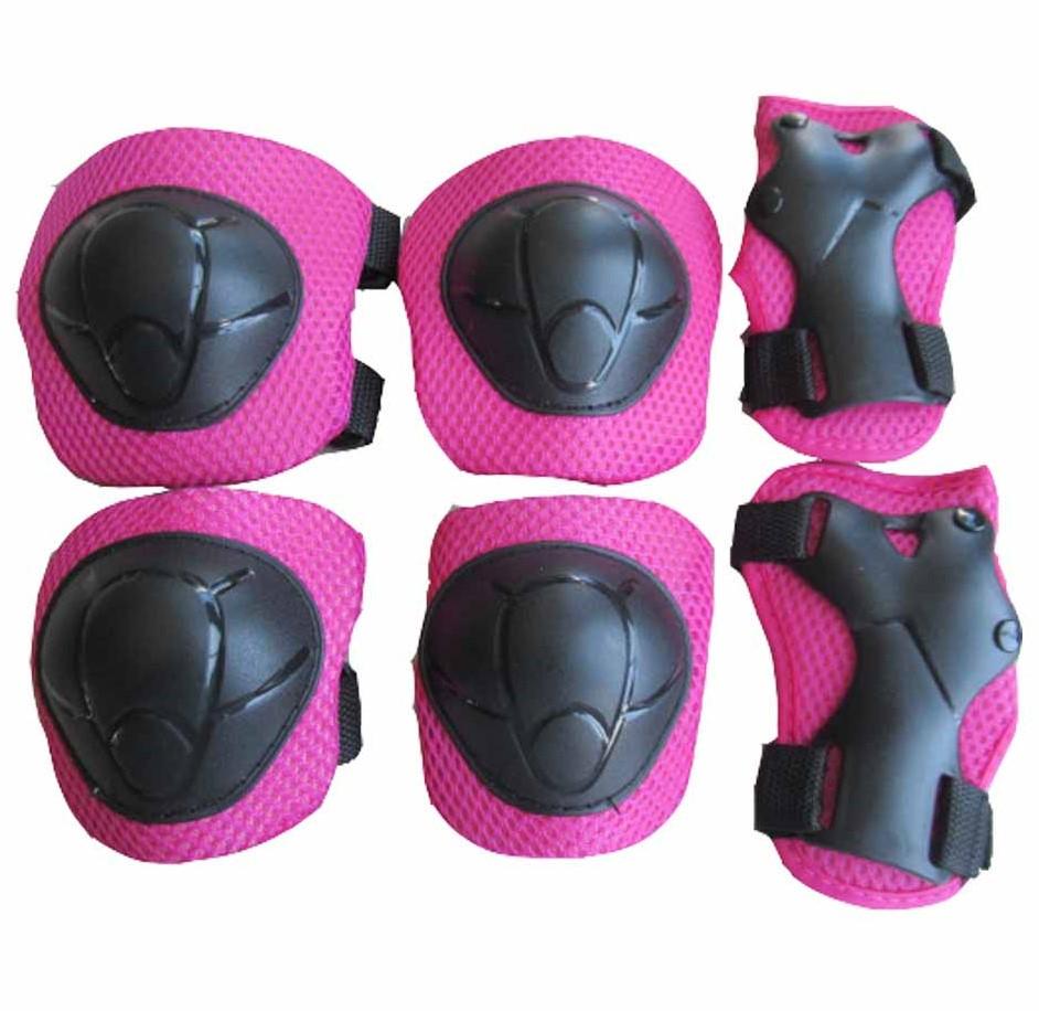 Miniatura Set De Casco Y Protecciones Infantil -