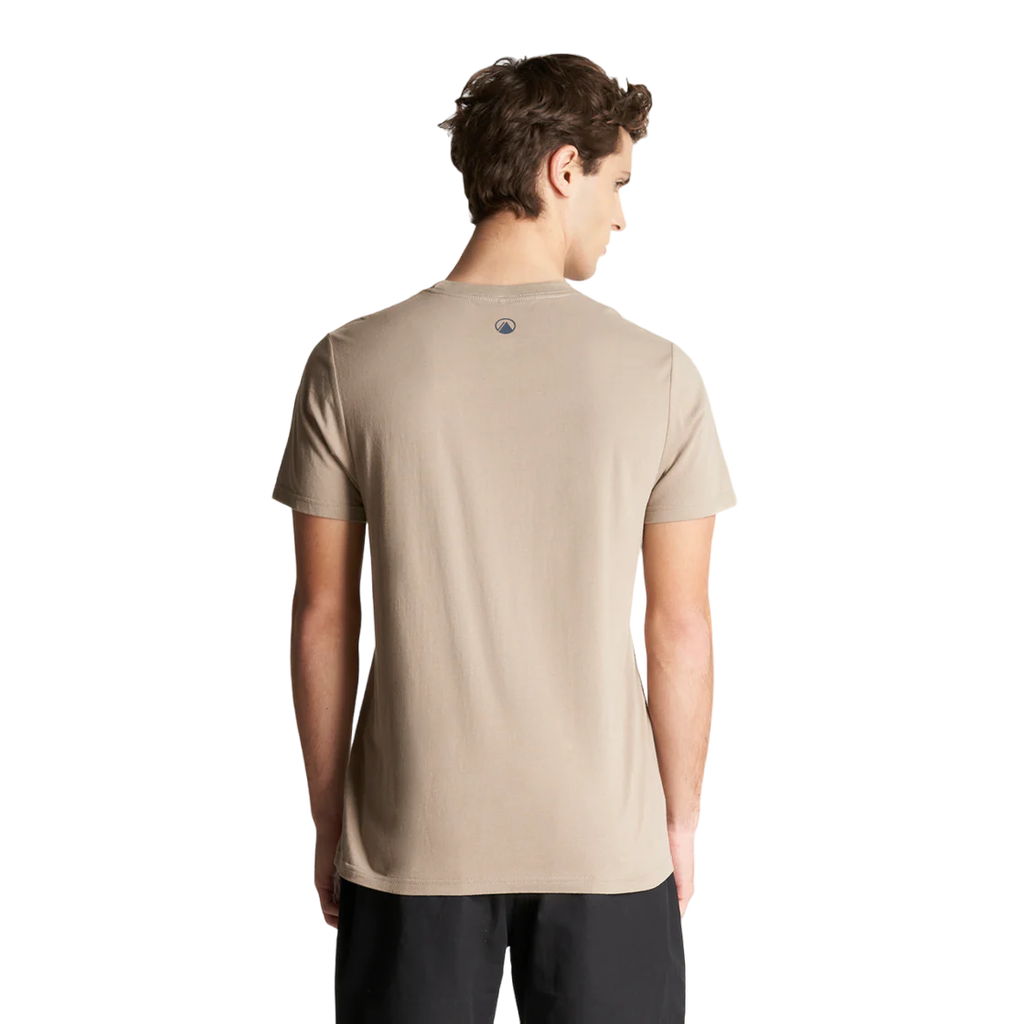 Miniatura Polera Hombre Mountain Camp T-Shirt - Color: Taupe