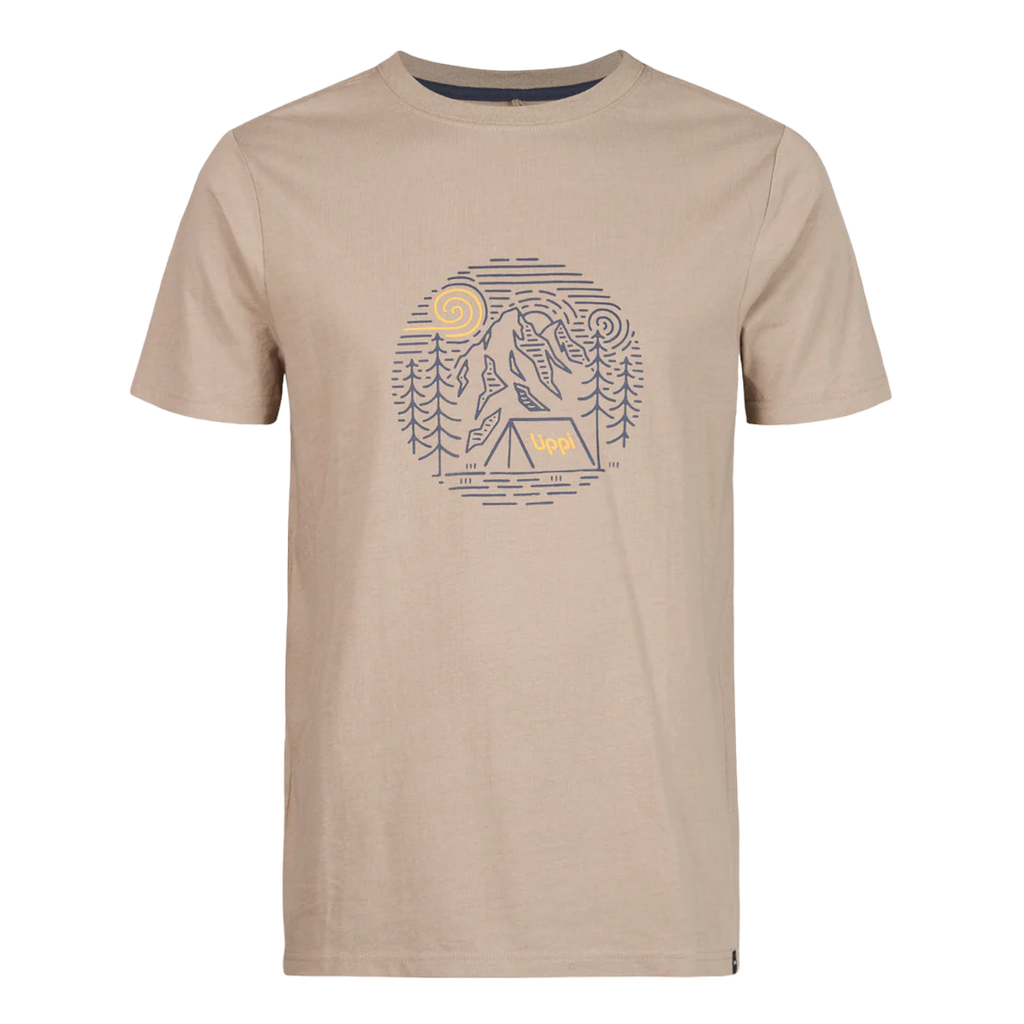 Polera Hombre Mountain Camp T-Shirt - Color: Taupe