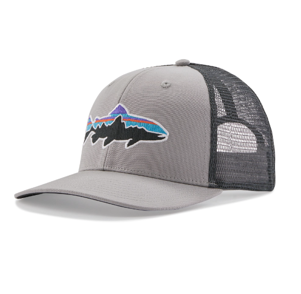 Miniatura Jockey Fitz Roy Trout Trucker Hat - Color: Gris