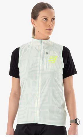 Hurricane Windproof Vest W Sugar Swizzle/Ice Flow/Safety Yellow