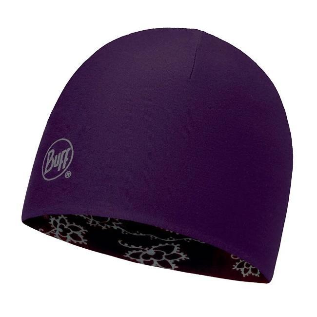 Miniatura Gorro Microfibra Reversible - Color: Morado-Ciruela