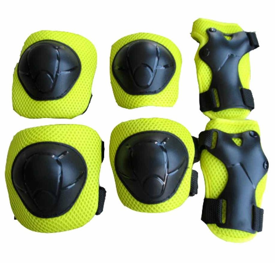 Miniatura Set De Casco Y Protecciones Infantil -