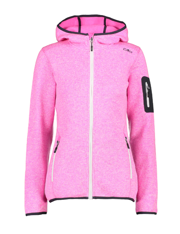 Chaqueta Polar Mujer Fix Hood 3H19826