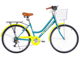 Miniatura Bicicleta Paseo Branta City Acero 6V. V-Brake Dama -