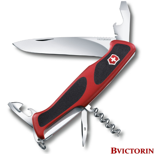 Navaja Ranger Grip 68 - 130 mm 11 Fun - Color: Rojo/Negro