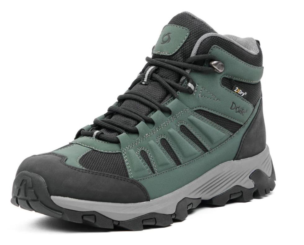 Miniatura Botin Caña Alta Impermeable Clyde Hombre  - Color: Verde