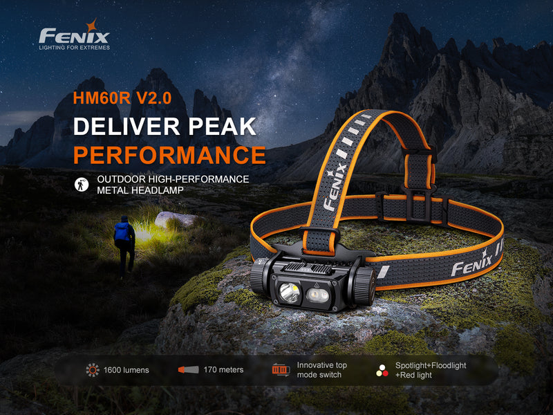Linterna Frontal Fenix HM60R Version 2.0 -