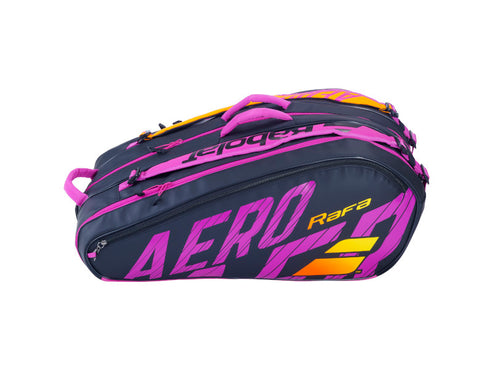 Bolso Babolat Pure Aero Rafa x12 - Color: Morado Colores