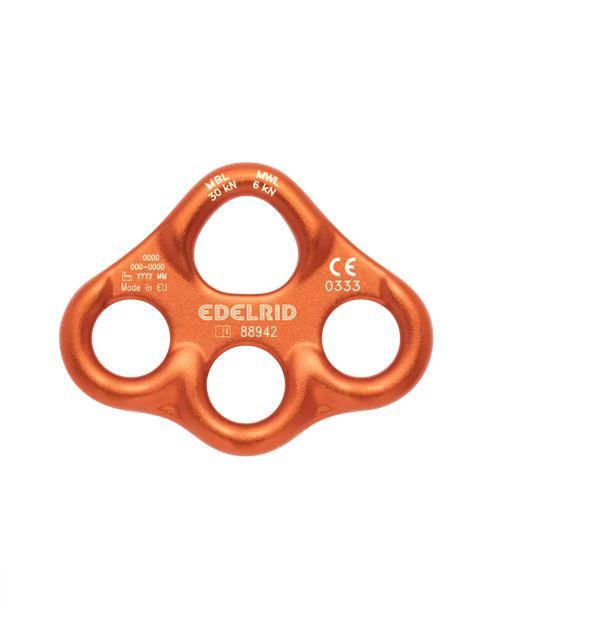 Placa De Anclaje Mini Rig - Color: Naranja