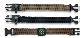 Pulsera Paracord 3M C/Compas