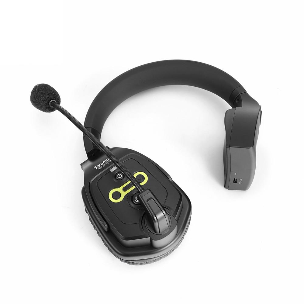 Miniatura Headset Master single para sistemas WiTalk -