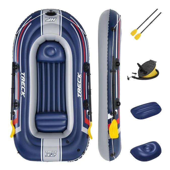 Bote Inflable Con Remos E Inflador Treck X2 2.55X1.27M  -