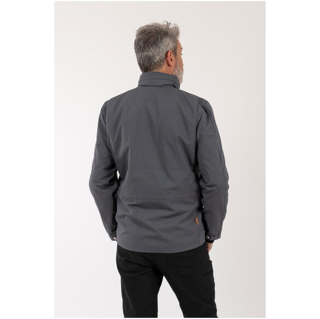 Cortavientos Canvas Horrer Hombre - Color: Gris
