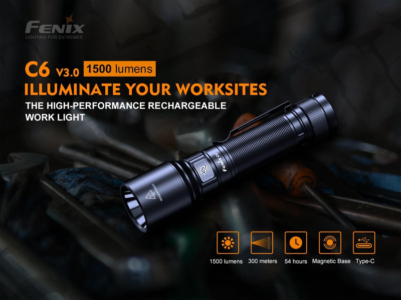 Linterna Fenix C6 1500 Lum -