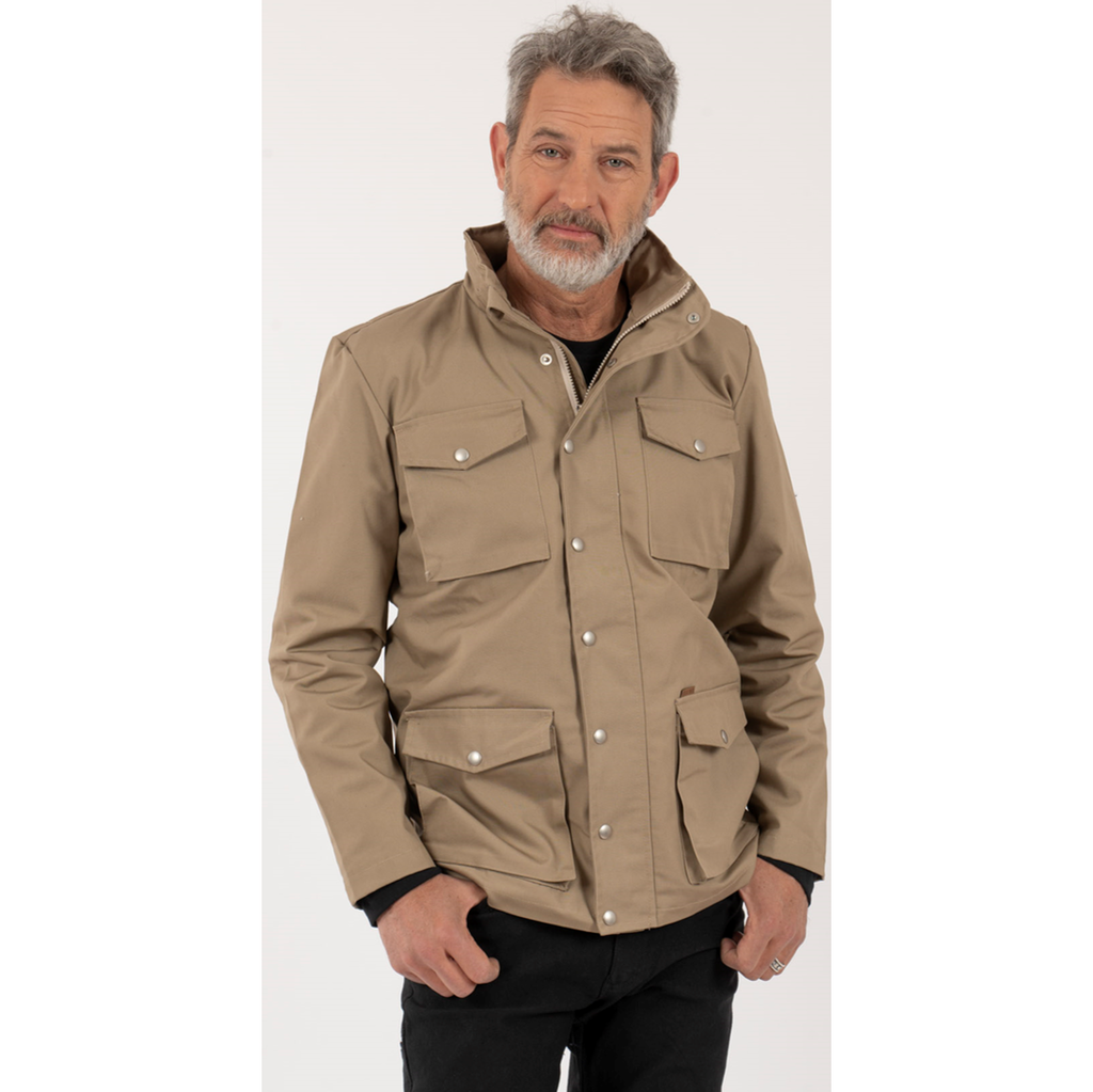 Miniatura Cortavientos Canvas Horrer Hombre - Color: Beige
