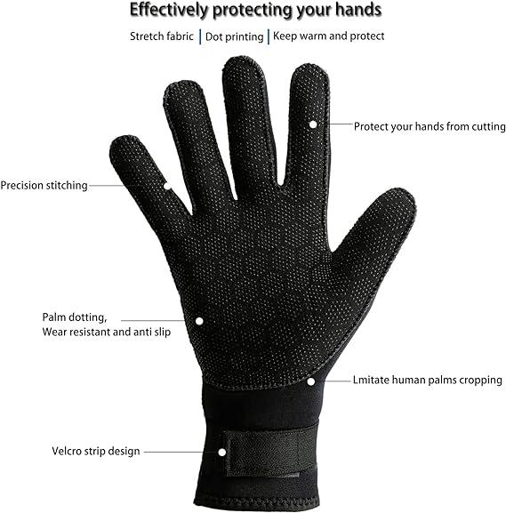 Gloves 3Mm - Color: Negro