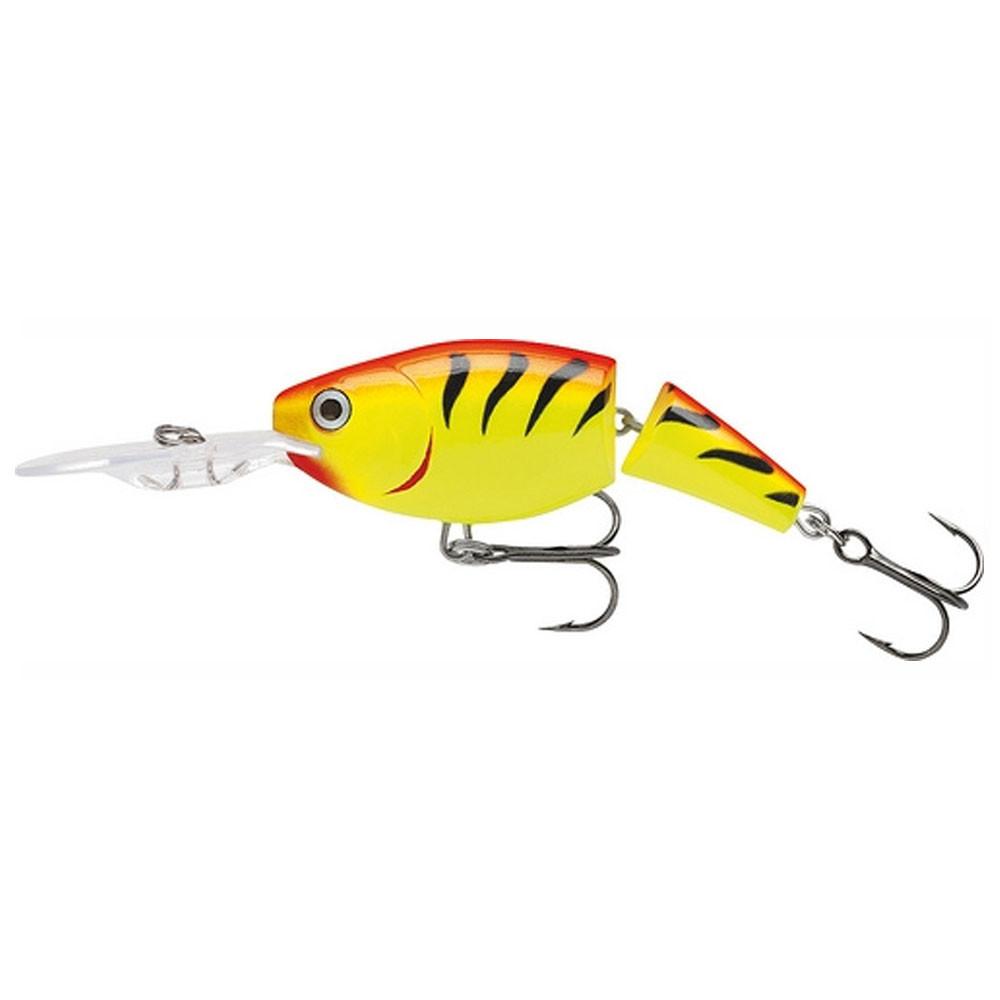 Señuelo Articulado Shad 7 Cm - Color: Naranja-Amarillo Atigrado