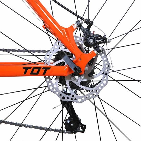 Miniatura Bicicleta Mtb Model Tot Talla L 29"*18.5  - Color: Naranjo
