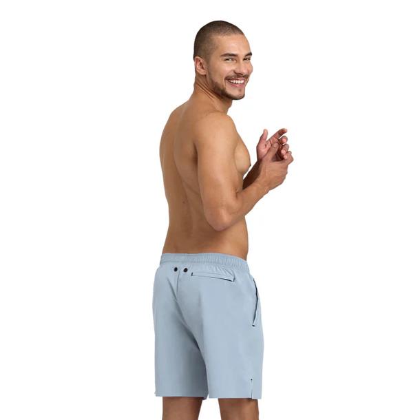 Miniatura Traje De Baño Hombre Evo Beach Boxer Solid - Color: Gris