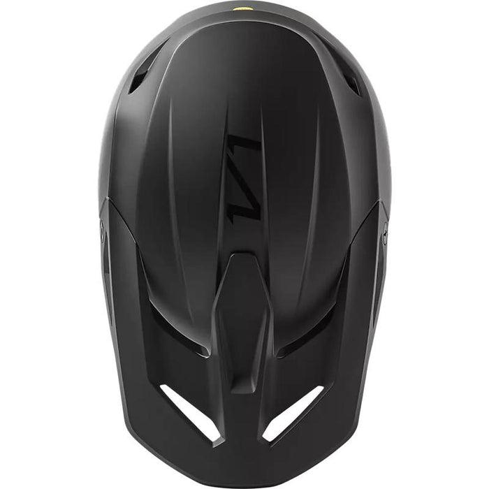 Miniatura Casco Moto V1 Solid - Color: Negro