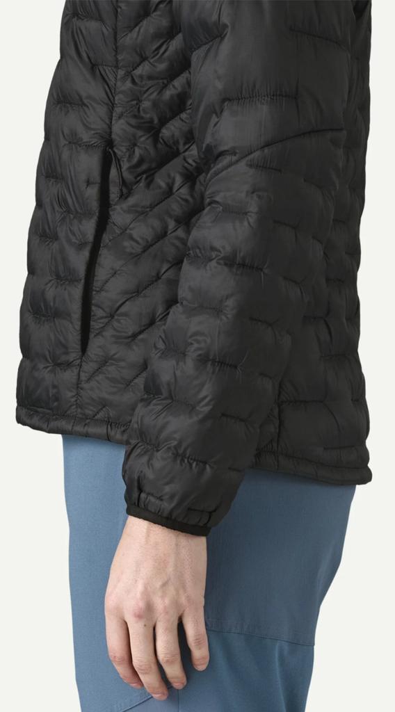 Miniatura Chaqueta Mujer Micro Puff® Hoody  - Color: NEGRO