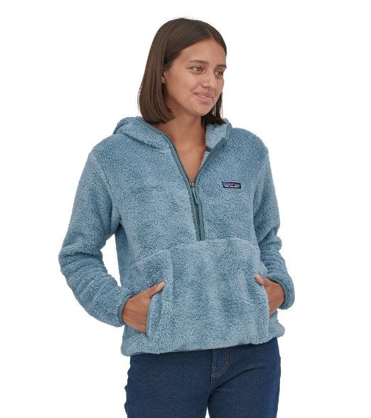 Polerón Mujer Los Gatos Hooded Pullover - Color: Celeste