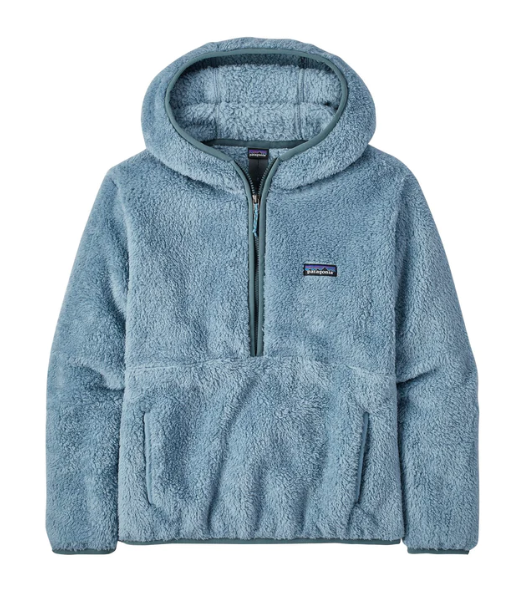 Miniatura Polerón Mujer Los Gatos Hooded Pullover - Color: Celeste