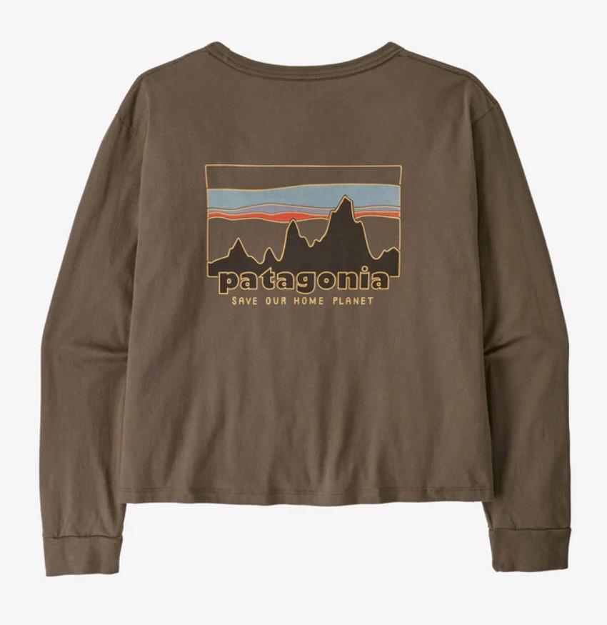 Polera Mujer Long-Sleeved '73 Skyline Easy-Cut Organic