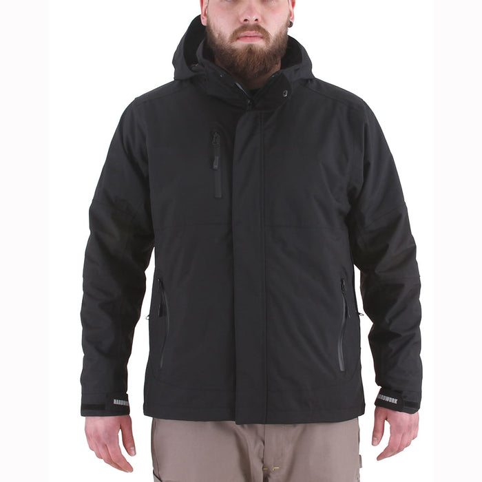 Parka Desmontable Reno 3 en 1 - Color: Negro