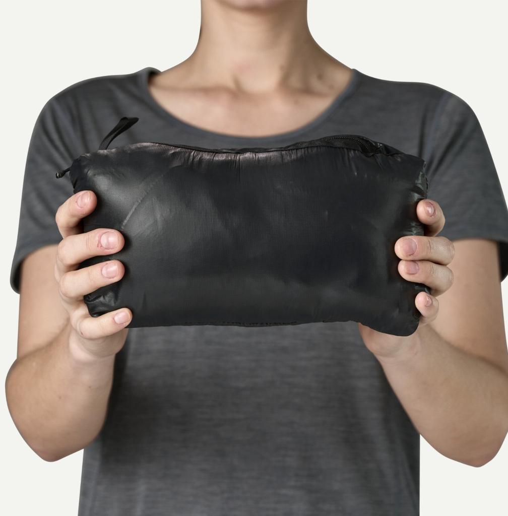 Miniatura Chaqueta Mujer Micro Puff® Hoody  - Color: NEGRO