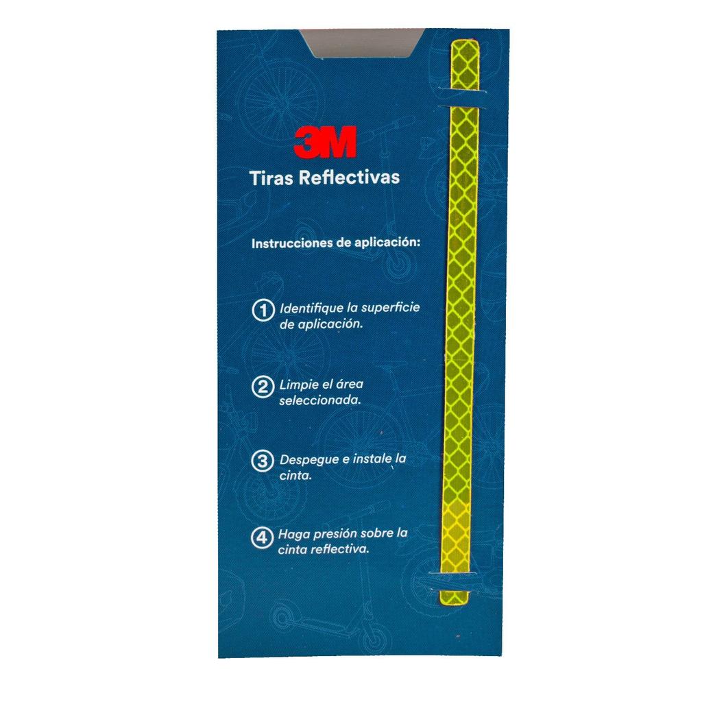 Miniatura Set Cintas Reflectantes 3M Blister - Color: Amarillo