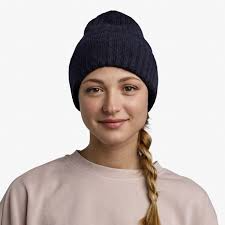 Gorro Knitted Beanie Nilah Night Blue - Color: Night Blue